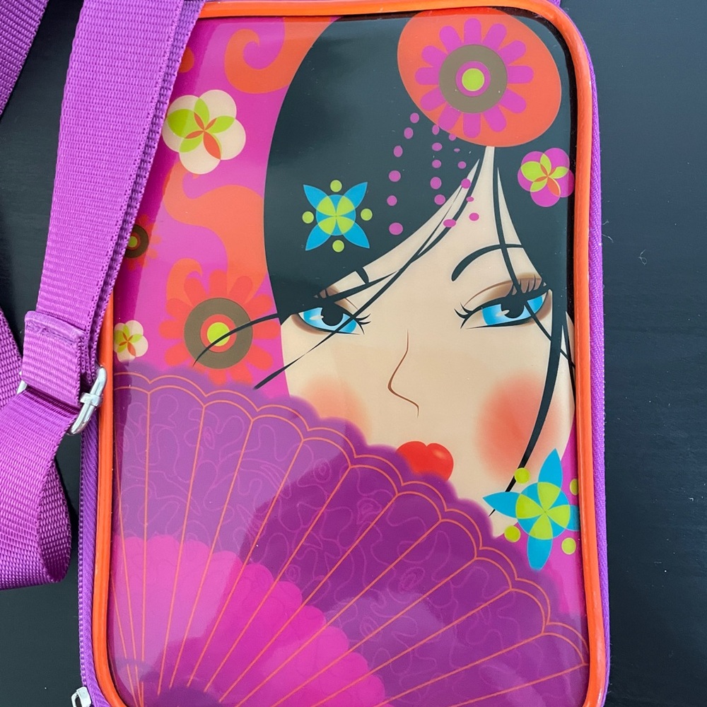 Colorful Graphic Shoulder Bag